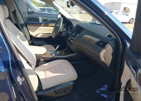 2017 BMW X3 xDrive28I из США, поврежденный, VIN 5UXWX9C53H0T09778